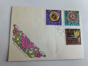 BRIEFUMSCHLAG, BRIEFMARKE BLUMEN