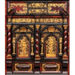 Coin cabinet - Italy, 17th-18th centuries