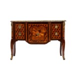 JEAN HOLTHAUSEN, French inlaid dresser, Louis XVI - Paris, 18th century