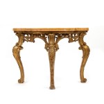 Italian console table with marble top, Louis XVI - Rome, 18th century