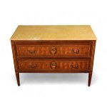 Neoclassical inlaid chest of drawers - Naples, 18th century