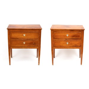 A pair of Louis XVI commodes - Central Italy, 18th century