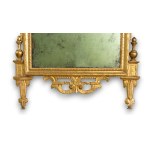 Specchio neoclassico in legno intagliato e dorato in stile lucchese - XVIII secolo