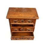 Kneeling bedside table - Lombardy-Veneto area, 18th century