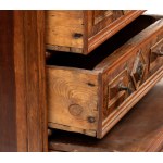 Kneeling bedside table - Lombardy-Veneto area, 18th century