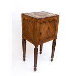 Pair of Louis XVI bedside tables, - Lombardy Region, 18th century