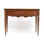 Lombardy center writing desk, Louis XVI style - 18th century