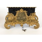 VINCENT & CIE, Gilded bronze table clock, France - 19th century