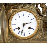 VINCENT & CIE, Gilded bronze table clock, France - 19th century