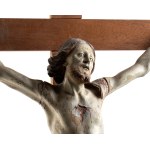 Wooden crucifix - Central Europe, 18th-19th century.