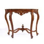 Genoese console table with marble top - mid-19th Century