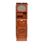 Ship bathroom cabinet Liberty style - Late 19th century