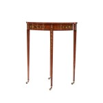 English satinwood occasional table, Adams style - 20th Century