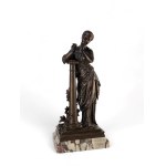 ETIENNE HENRY DUMAIGE (1830 - 1888), French bronze sculpture - 19th century