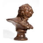 FRIEDRICH GOLDSCHEIDER (1845 - 1897), Terracotta bust - Austria, 19th century