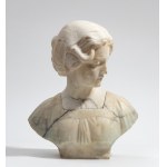 GIUSEPPE BESSI (attribuito a) (Volterra 1857 - Volterra 1922), Marble bust of a woman - Italy, 19th century