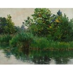 EMIL LINDEMAN (1864-OK. 1945), Nad stawem - Surówka
