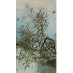 WŁADYSŁAW JAN POCHWALSKI (1860-1924), Drzewo nad rzeką