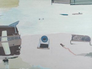 JULIUSZ NARZYŃSKI (UR. 1934), Tu i jesień pełna tajemnic, 2015