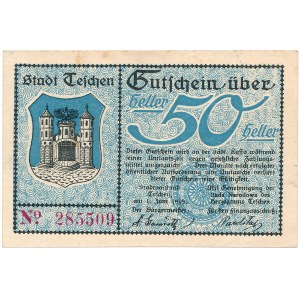 Cieszyn - 50 Halers 1.06.1919