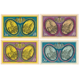 Königsberg - 4 x 50 Pfennig 1921 * Markenhaus Eluka