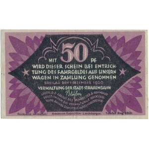 Breslau - Trams - 50 Pfennig 1920 * Spitzentülle