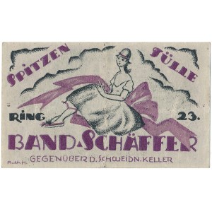 Breslau - Trams - 50 Pfennig 1920 * Spitzentülle