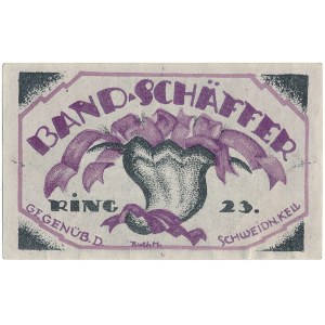 Breslavia - Breslau - Tram - 50 Pfennig 1920 * Band-Schäfer