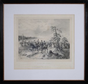 Albrecht ADAM (1786-1862), Scena z kampanii napoleońskiej