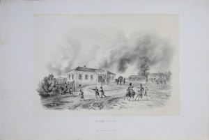 Albrecht ADAM (1786-1862), Scena z kampanii napoleońskiej