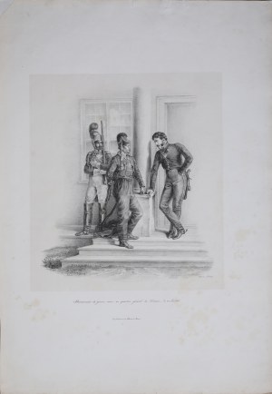 Albrecht ADAM (1786-1862), Scena z kampanii napoleońskiej