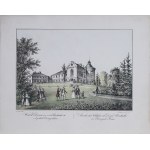 Karol AUER (1818 - po 1858), Widok Domu we wsi Rudnikach w Cyrkule Przemyslskim