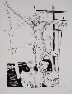 Stefan DOUSA (ur. 1945), Chrystus na krzyżu