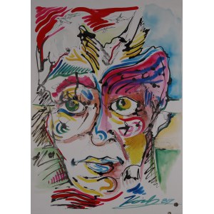 Wladyslaw KOZUCH (b. 1952), Colorful portrait