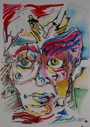Władysław KOŻUCH (ur. 1952), Kolorowy portret