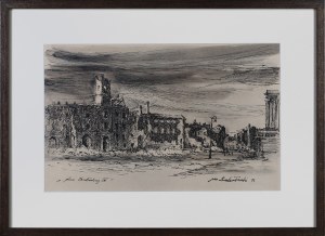 Jan SOKOŁOWSKI (1904 - 1953), Plac Teatralny IV, 1951