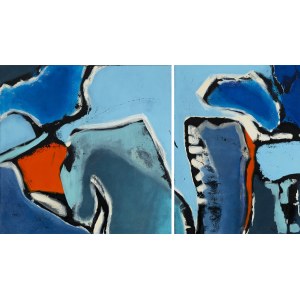 Anna Maćkowiak (nar. 1980), Rozhovor živlů, diptych, 2022