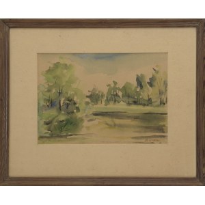 Bolesław UTKIN (1913-1993), Landscape