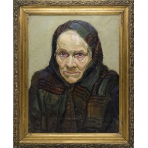 Jozef SENDECKI (1883-1973), Portrait of an old woman