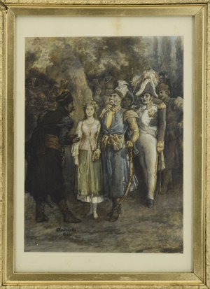 Elwiro Michał ANDRIOLLI (1836-1893), Poloneza czas zacząć, 1882