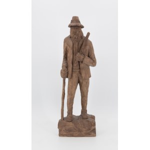 Artist unspecified, 20th century, Highlander with axe