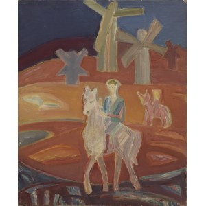 Wanda SKONIECKA (ur. 1946), Don Kichot i Sancho Pansa
