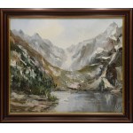 Aleksander NOWAKOWSKI, XX w., Morskie Oko zimą, 1993.