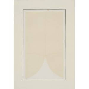 ALBERTO BURRI, Whites and Blacks ll-A