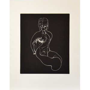 HANS BELLMER, Motionless Nude.