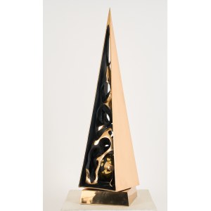 GIANFRANCO MEGGIATO, Piramide tensione con sfera