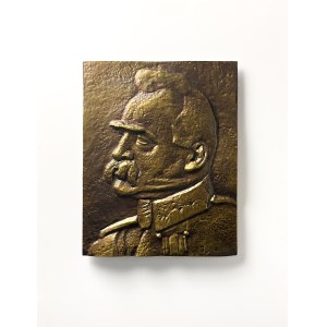 Janina BRONIEWSKA (1886 Krasiniec-1947), Portrait of Józef Piłsudski
