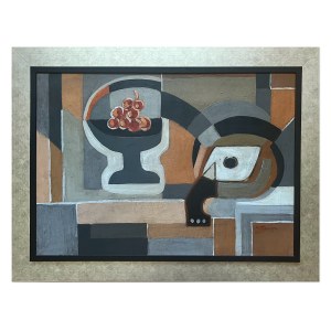 Stanislaw Teisseyre(1905-1989), Still life with mandolin