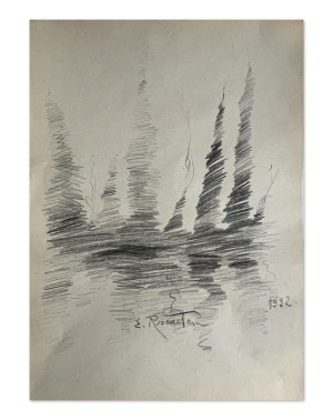 Erna Rosenstein (1913-2004), Szkic, 1992 rok