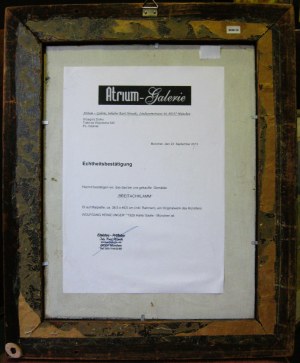 Unger Wolfgang Heinz (1929-2019), Wąwóz Breitachklamm